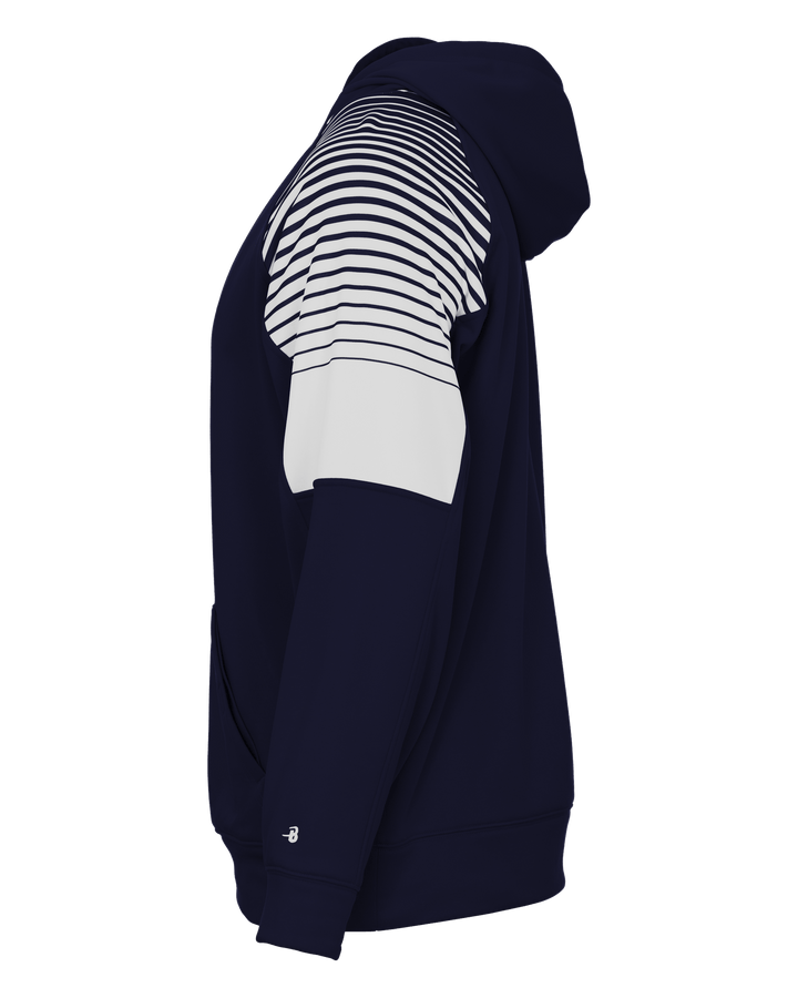 Badger Men's Lineup Fleece Hoodie Badger
