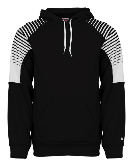Badger Men's Lineup Fleece Hoodie Badger
