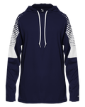 Badger Men's Lineup Hooded Tee Badger