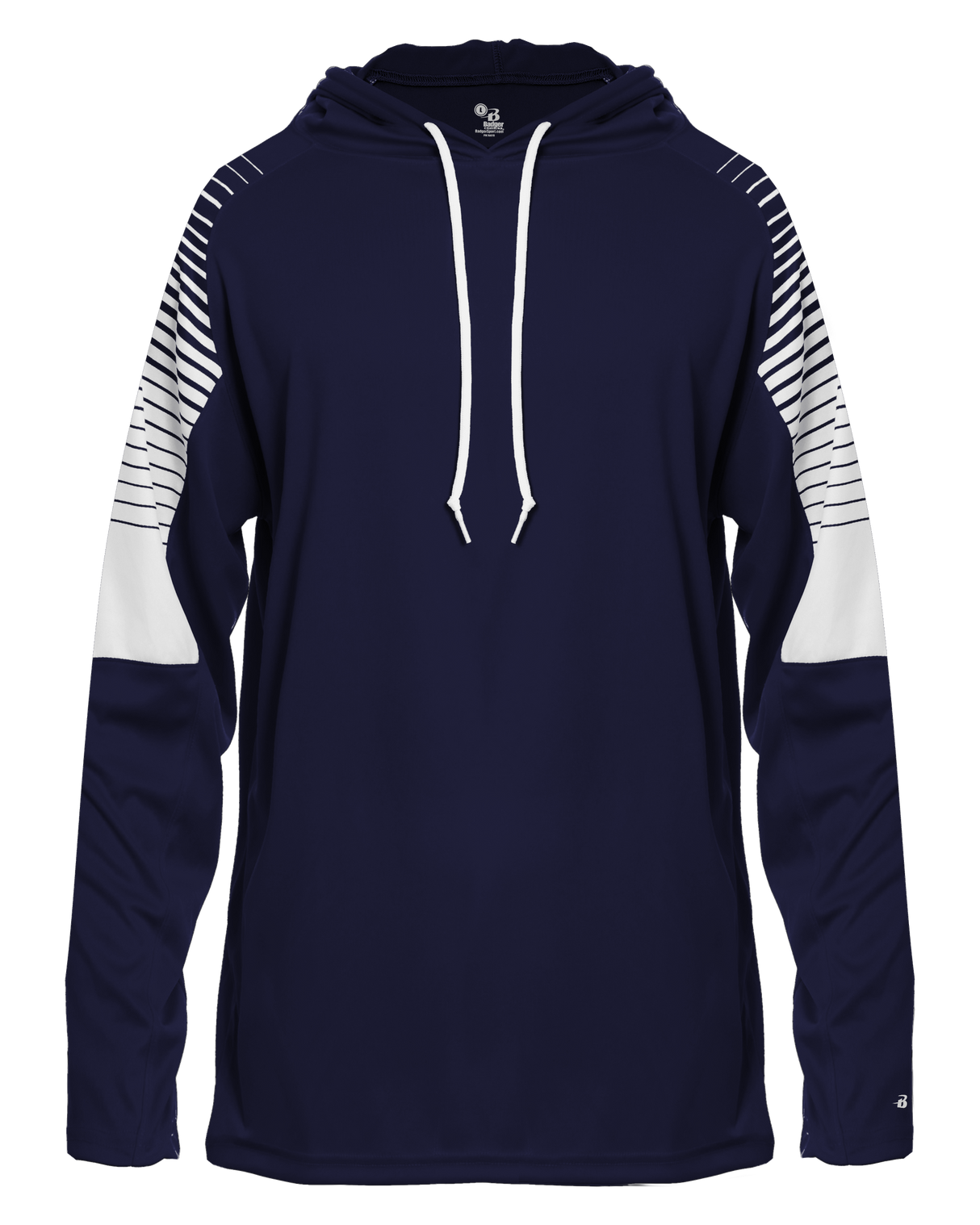 Badger Men's Lineup Hooded Tee Badger