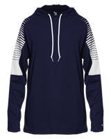 Badger Men's Lineup Hooded Tee Badger