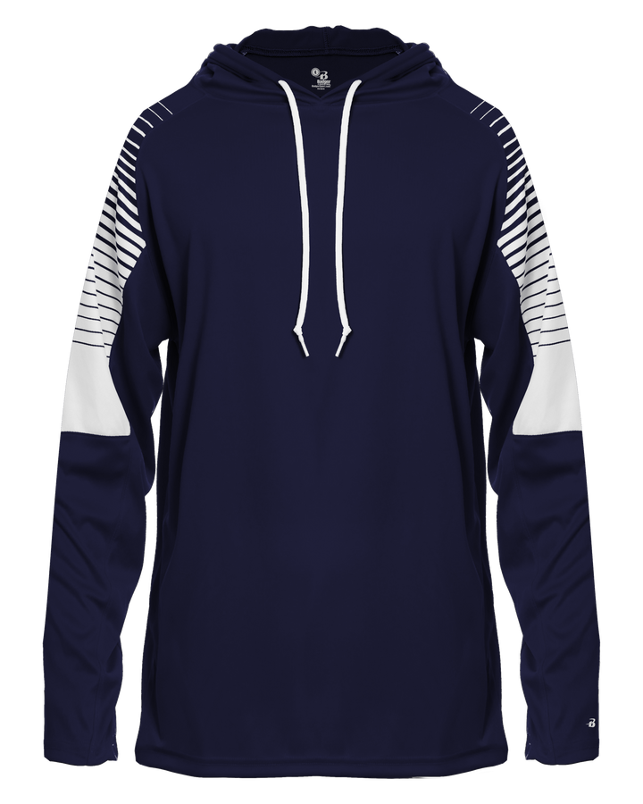Badger Men's Lineup Hooded Tee Badger