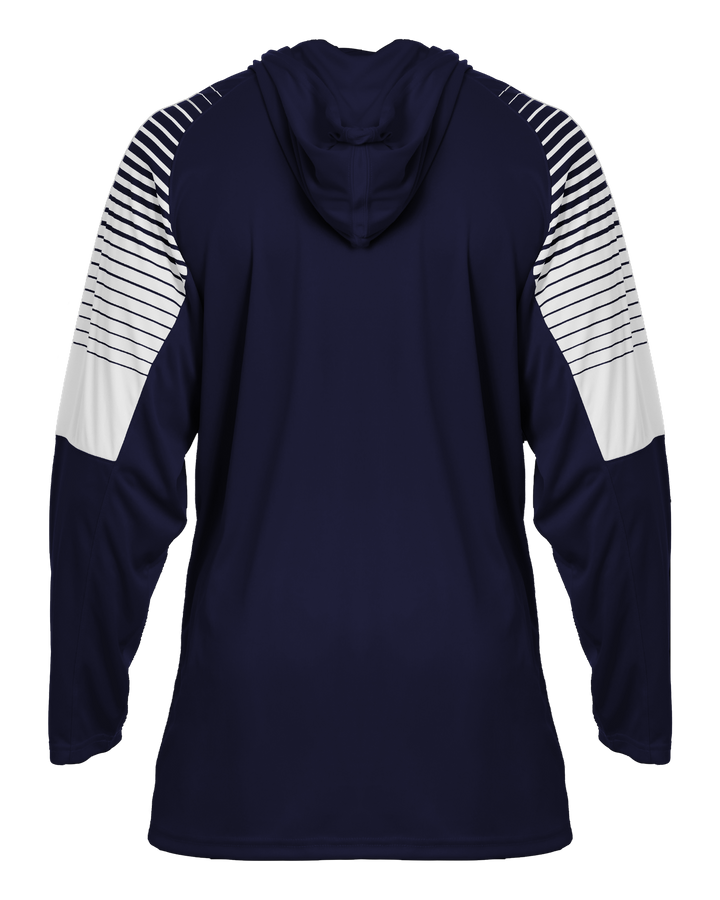 Badger Men's Lineup Hooded Tee Badger