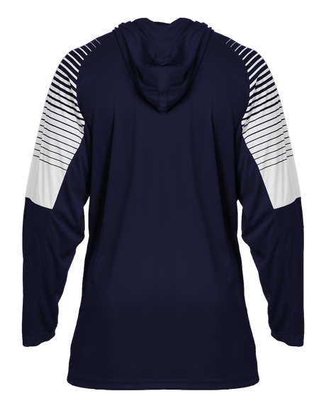 Badger Men's Lineup Hooded Tee Badger