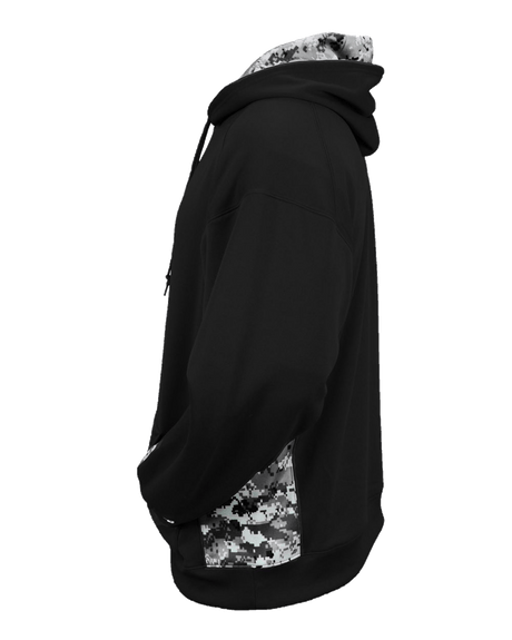 Badger Youth Digital ColorBlock Hoodie Badger