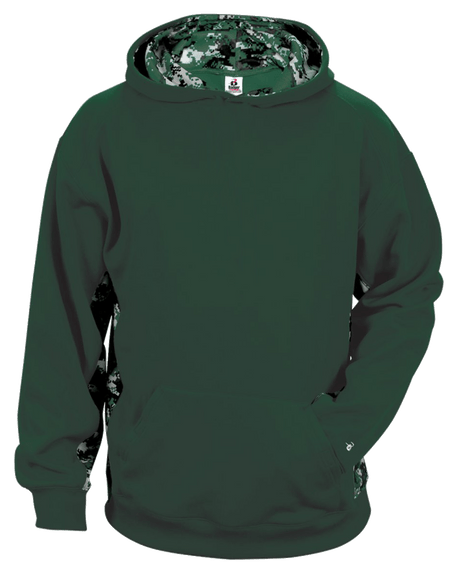 Badger Youth Digital ColorBlock Hoodie Badger