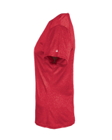 Badger Women's Pro Heather V-Neck Tee Badger