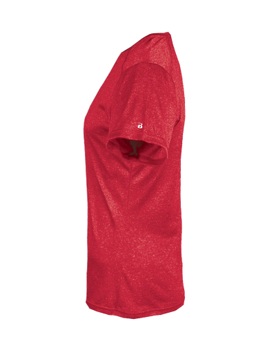 Badger Women's Pro Heather V-Neck Tee