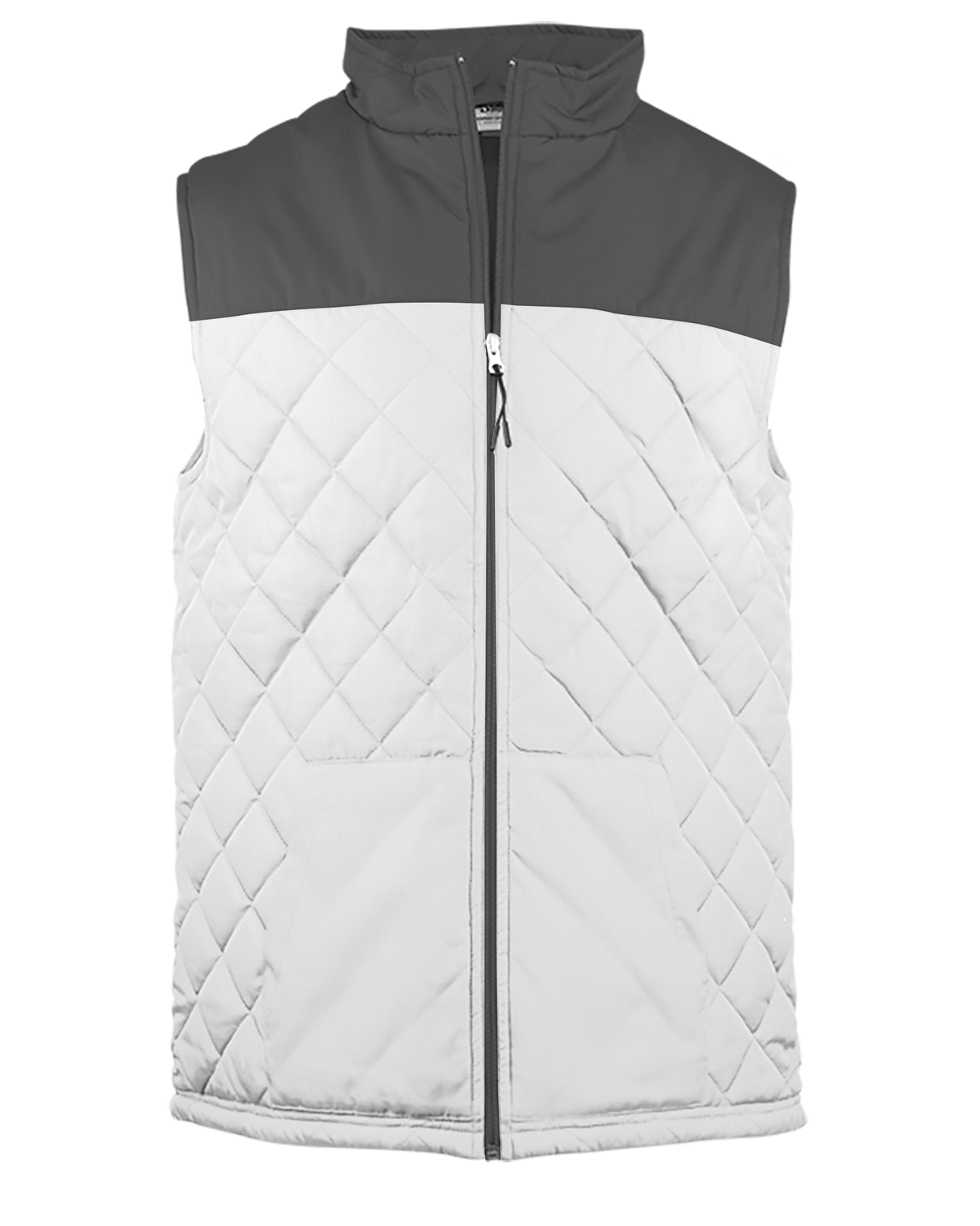 Badger Men's Colorblock Quilted Vest Badger