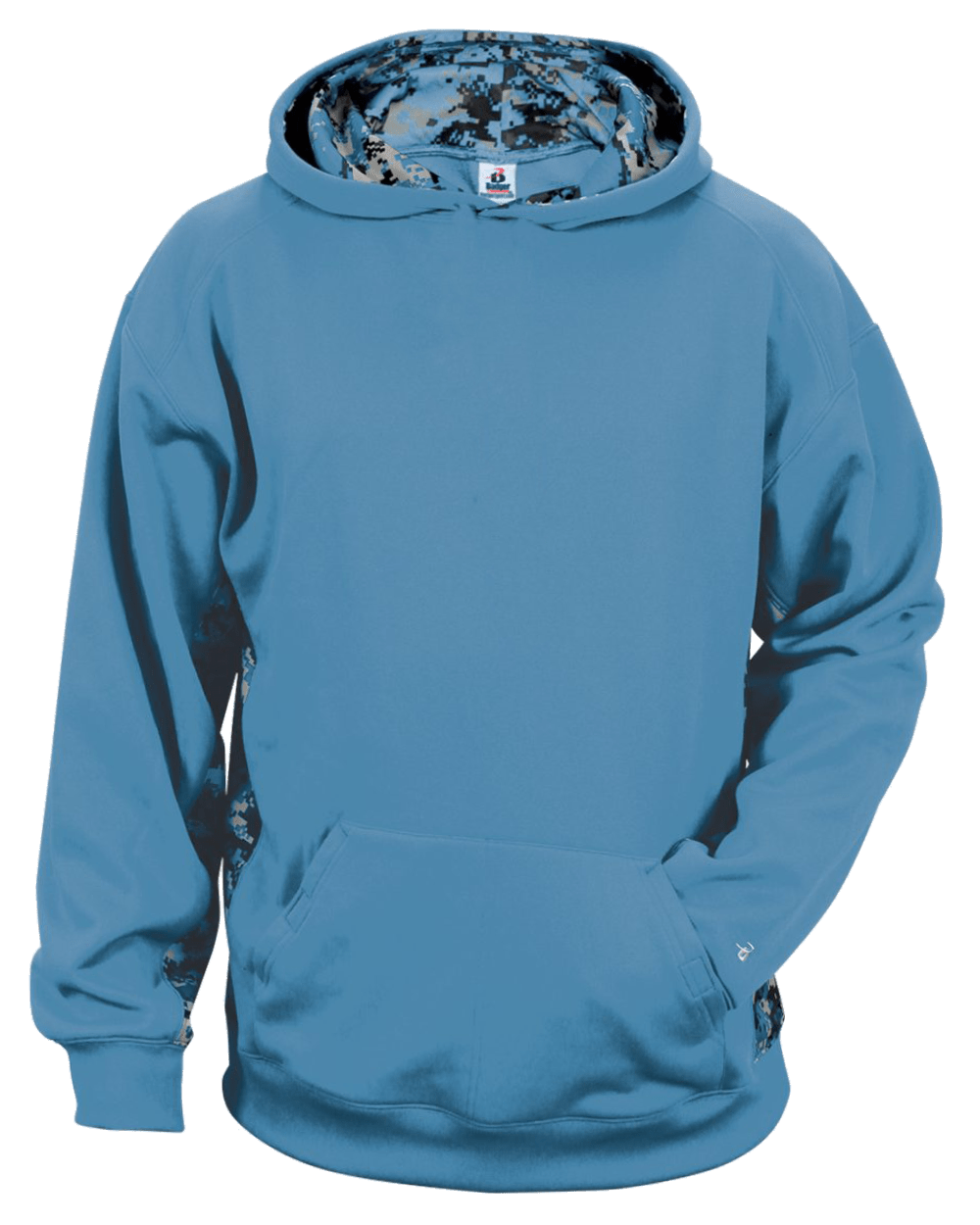 Badger Youth Digital ColorBlock Hoodie Badger
