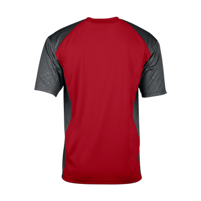 Badger Men's Line Embossed Colorblock Tee