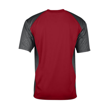 Badger Men's Line Embossed Colorblock Tee Badger