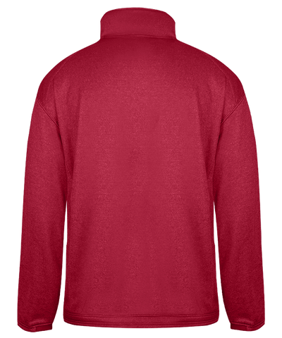 Badger Men's Pro 1/4 Zip Heather Fleece