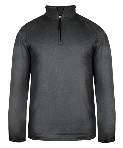 Badger Men's Pro 1/4 Zip Heather Fleece