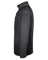Badger Men's Pro 1/4 Zip Heather Fleece Badger