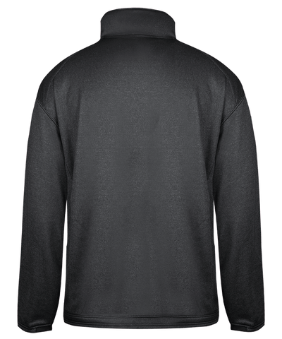 Badger Men's Pro 1/4 Zip Heather Fleece