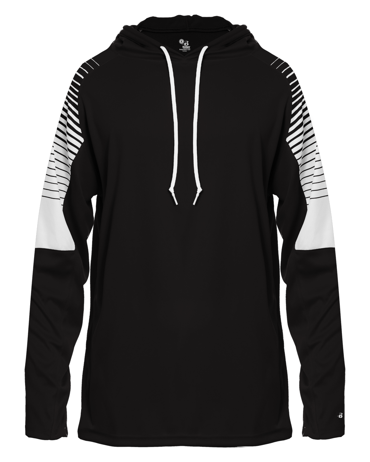 Badger Men's Lineup Hooded Tee Badger