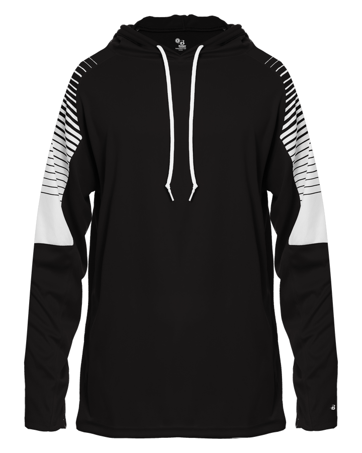 Badger Men's Lineup Hooded Tee Badger