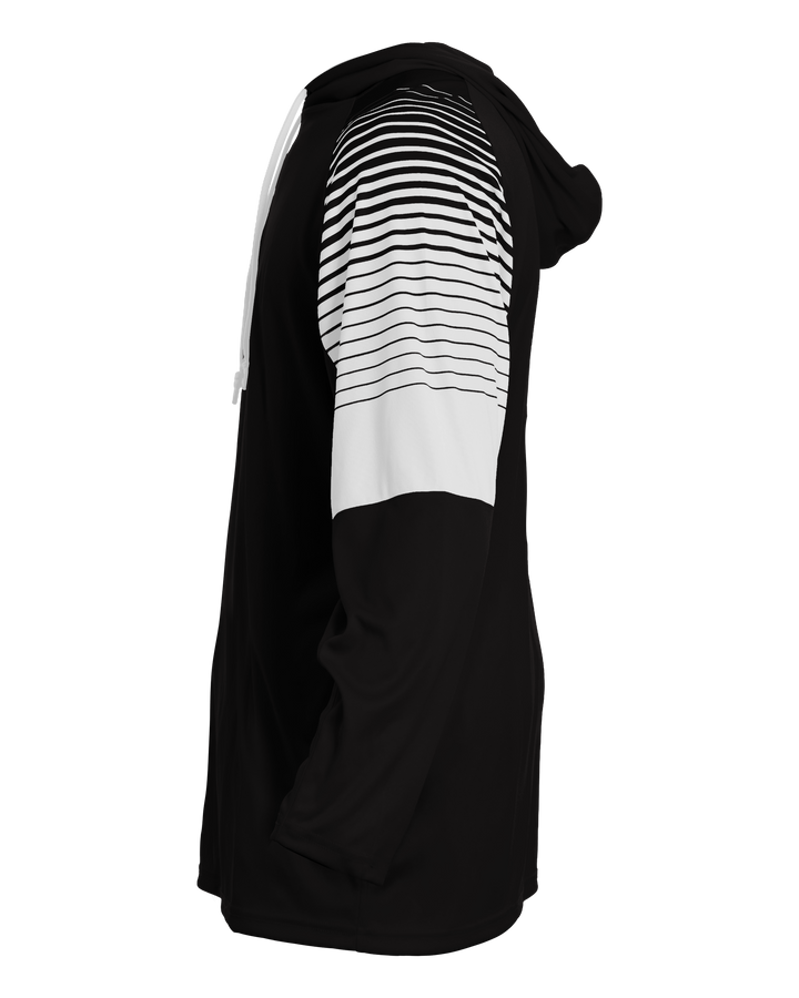Badger Men's Lineup Hooded Tee Badger