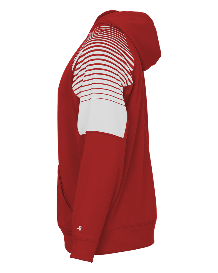 Badger Men's Lineup Fleece Hoodie Badger
