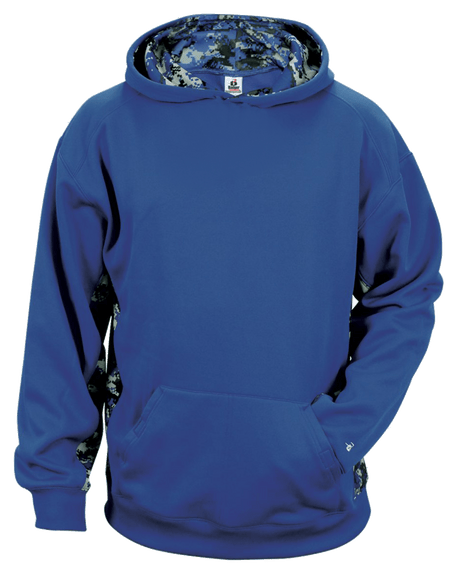 Badger Youth Digital ColorBlock Hoodie Badger