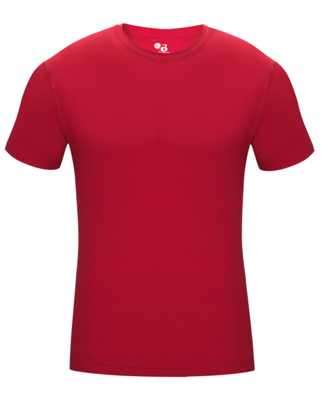 Badger Youth Pro-Compression Crew Shirt Badger