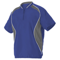 Badger Youth Shorts Sleeve Baseball Batters Jacket Badger