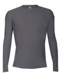 Badger 2605 Youth Pro-Compression Long-Sleeve Crew Shirt Badger