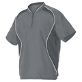 Badger Youth Shorts Sleeve Baseball Batters Jacket Badger
