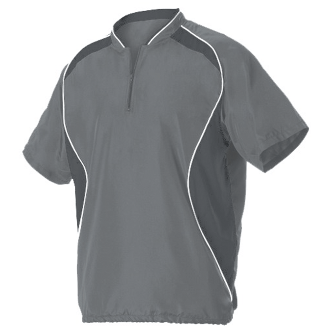 Badger Youth Shorts Sleeve Baseball Batters Jacket Badger