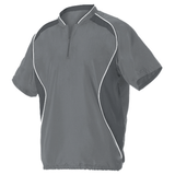 Badger Youth Shorts Sleeve Baseball Batters Jacket Badger