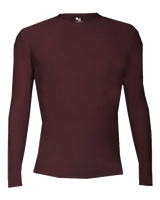 Badger 2605 Youth Pro-Compression Long-Sleeve Crew Shirt Badger