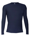 Badger 2605 Youth Pro-Compression Long-Sleeve Crew Shirt Badger
