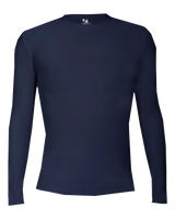 Badger 2605 Youth Pro-Compression Long-Sleeve Crew Shirt Badger