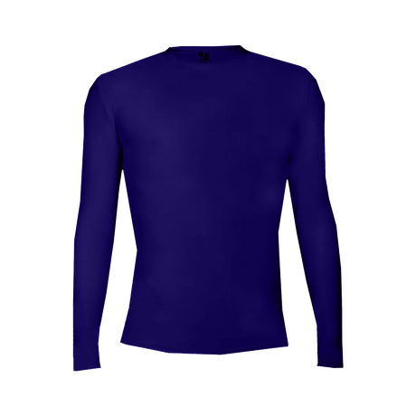 Badger 2605 Youth Pro-Compression Long-Sleeve Crew Shirt Badger