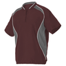 Badger Youth Shorts Sleeve Baseball Batters Jacket Badger