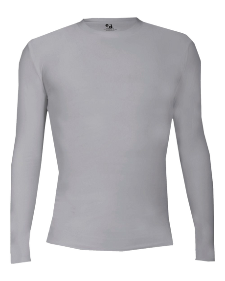 Badger 2605 Youth Pro-Compression Long-Sleeve Crew Shirt Badger