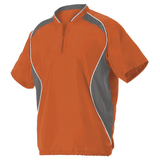 Badger Youth Shorts Sleeve Baseball Batters Jacket Badger