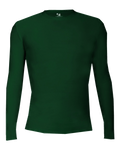 Badger 2605 Youth Pro-Compression Long-Sleeve Crew Shirt Badger
