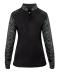 Badger Women's Sport Blend 1/4 Zip Badger