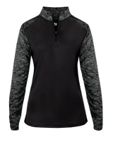 Badger Women's Sport Blend 1/4 Zip Badger