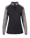 Badger Women's Sport Blend 1/4 Zip Badger