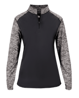 Badger Women's Sport Blend 1/4 Zip Badger