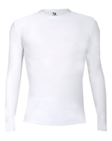Badger 2605 Youth Pro-Compression Long-Sleeve Crew Shirt Badger
