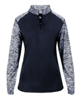 Badger Women's Sport Blend 1/4 Zip Badger