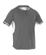 Alleson Men's 2 Button Baseball Jersey Alleson
