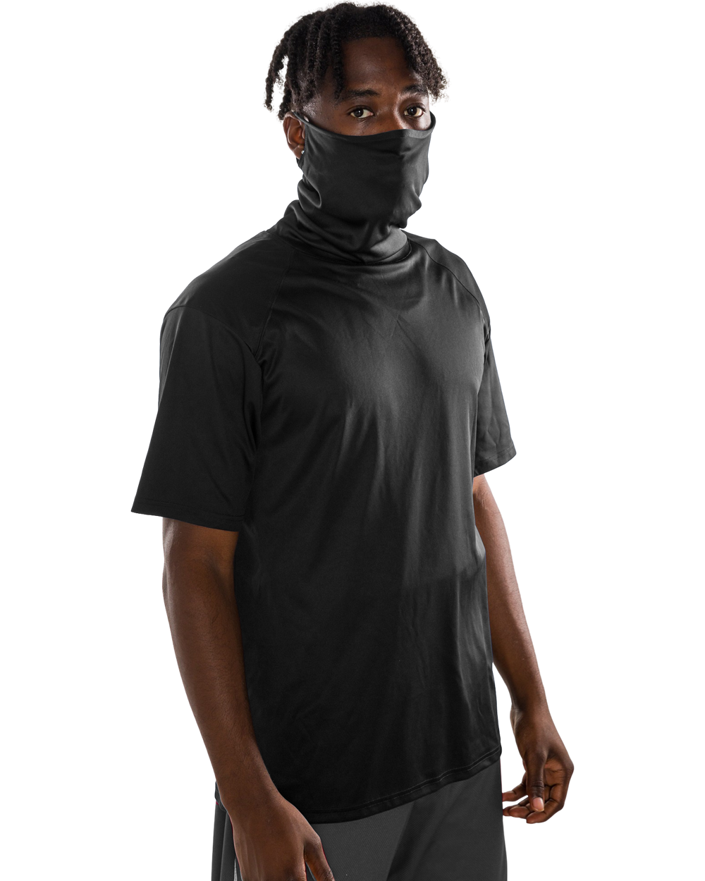Badger Men's 2B1 Performance Tee with Mask Badger