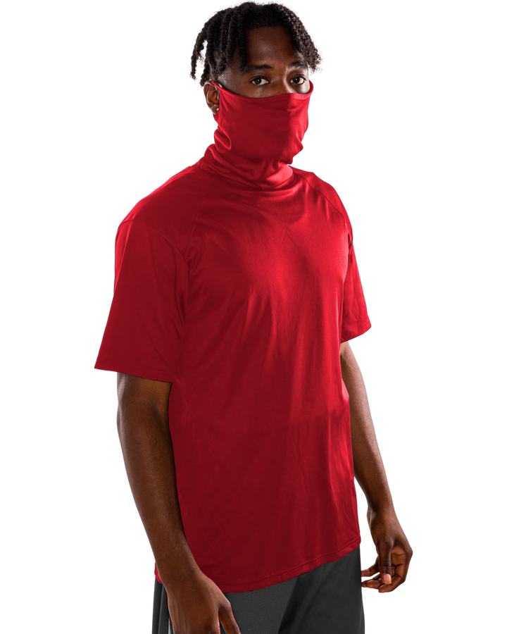 Badger Men's 2B1 Performance Tee with Mask Badger