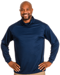 Badger Men's 2B1 Long-Sleeve Performance Tee with Mask Badger