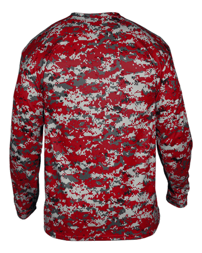 Badger Youth Digital Long-Sleeve Tee